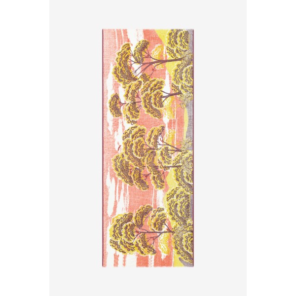 Inoui Editions lino ir medvilnės skara AMBROISE YELLOW